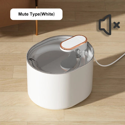 Automatic Cat Water Fountain with LED Light Ultra Silent Pet Drinking Water Fountain 3L USB Cats Electric Mute Pet Water Feeder