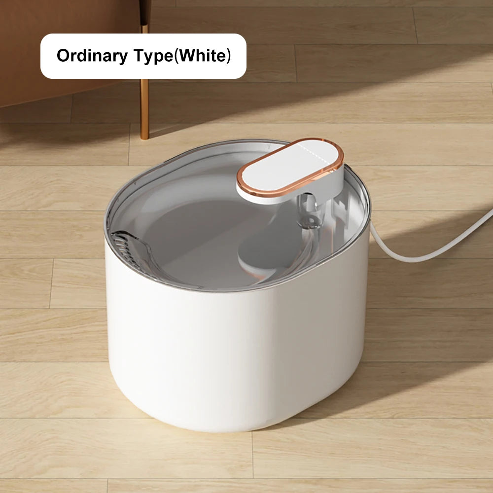 Automatic Cat Water Fountain with LED Light Ultra Silent Pet Drinking Water Fountain 3L USB Cats Electric Mute Pet Water Feeder